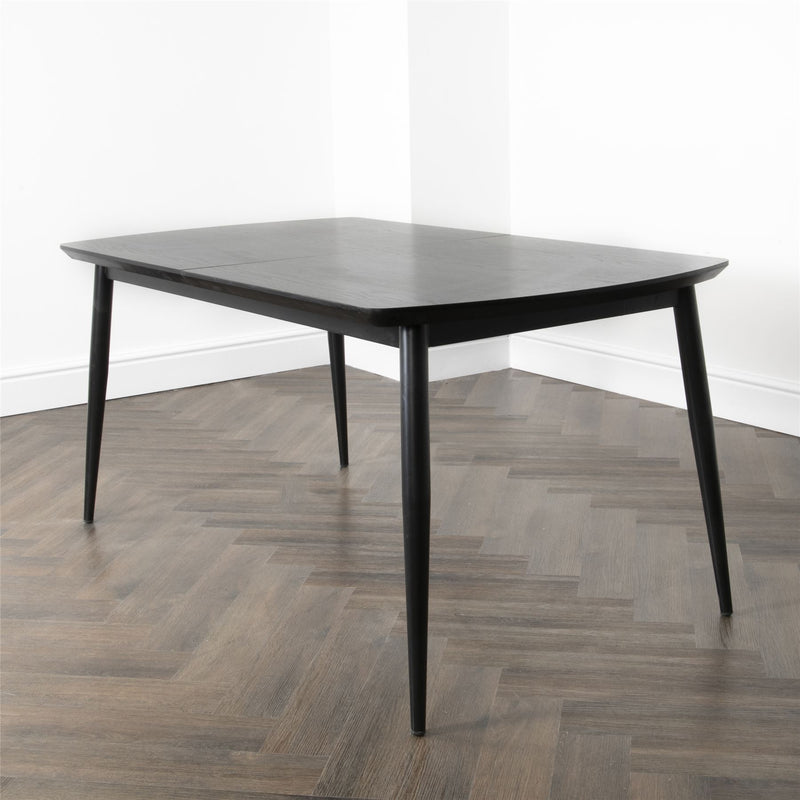 Reynolds Grey Oak Extendable Wood Dining Table