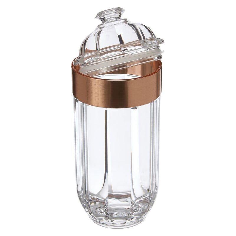 Large Rose Gold Canister
