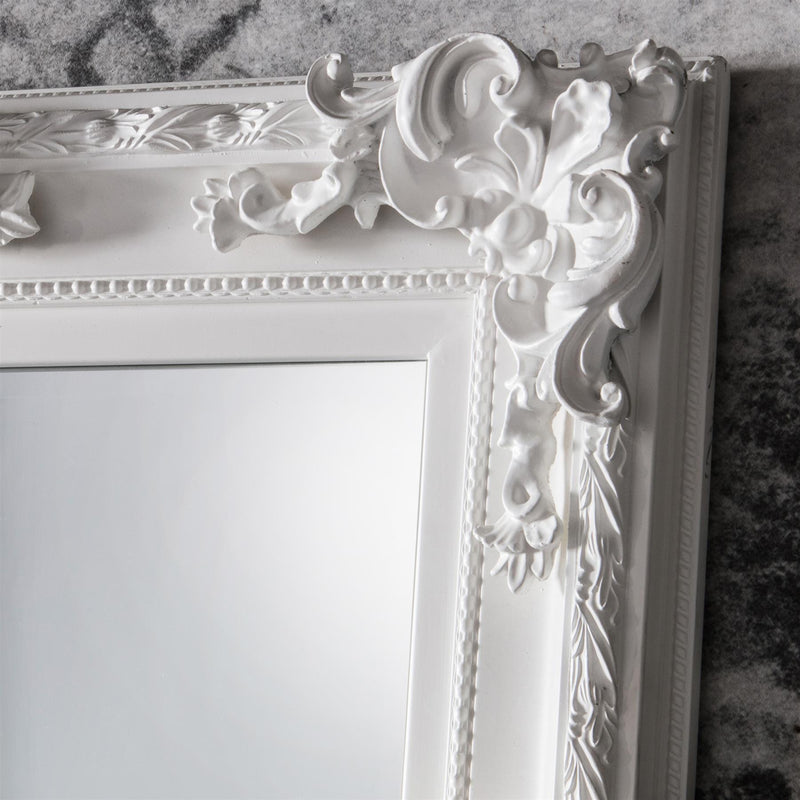 Luxe Tapi Angelica Full Length Leaner Mirror in White