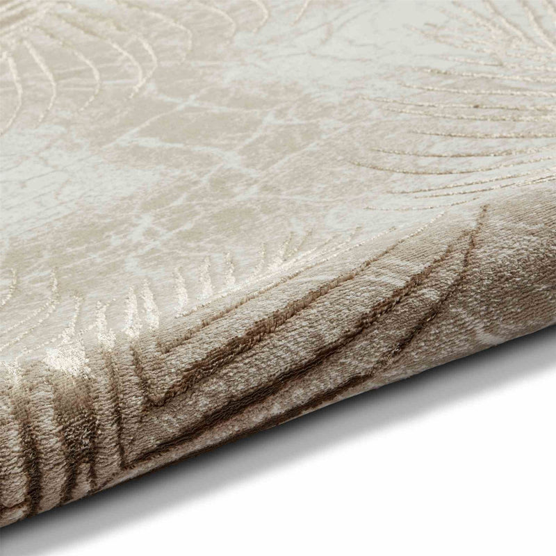 Creation 50051 Botanical Rugs in Beige Gold