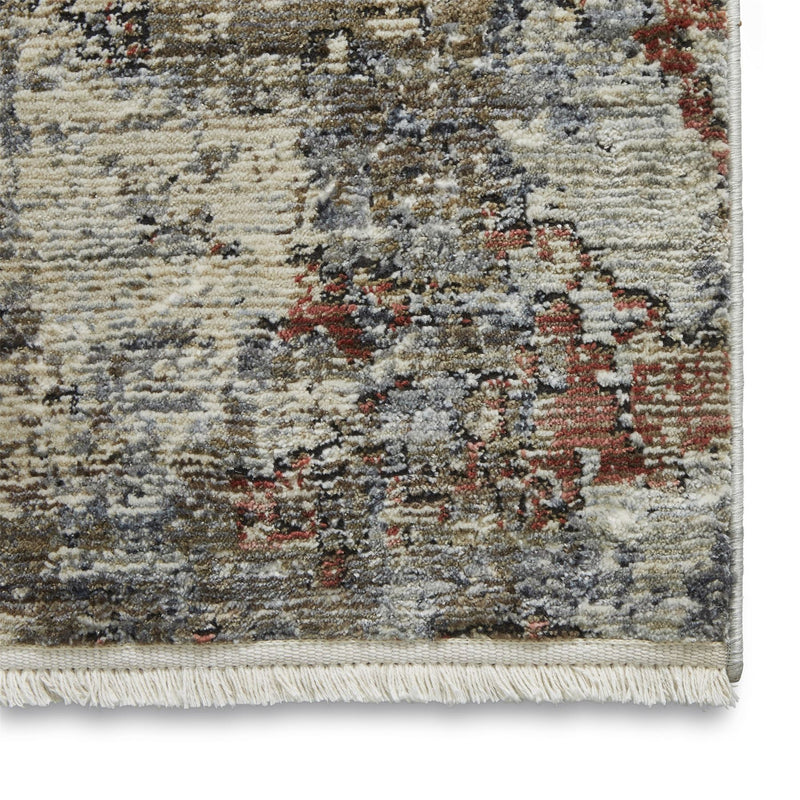 Athena 18597 Rugs in Grey Terracotta