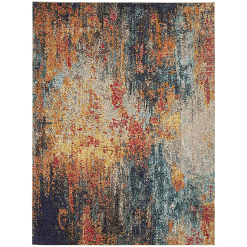 Celestial Abstract Rugs CES15 in Multicolour by Nourison