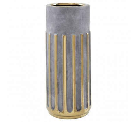Gold Stripe Vase