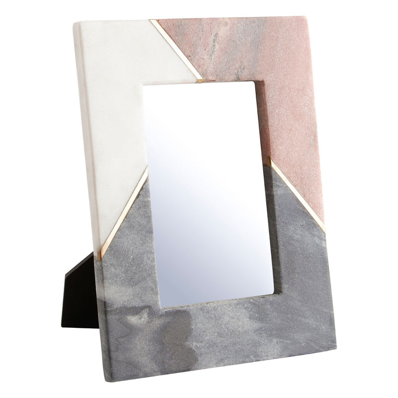 Pink and Grey Marble Photo Frame