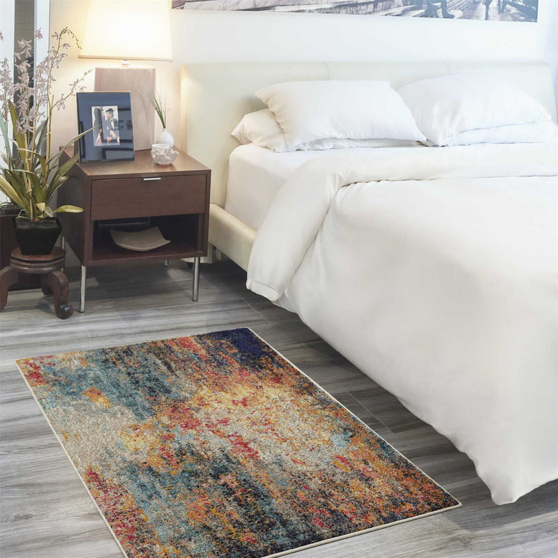 Celestial Abstract Rugs CES15 in Multicolour by Nourison