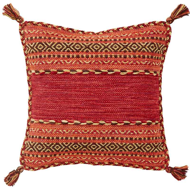 Kelim Twin Pack Cushion Covers in Red