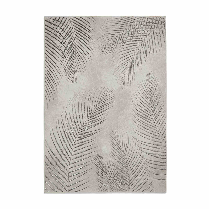 Creation 50051 Botanical Rugs in Grey Silver