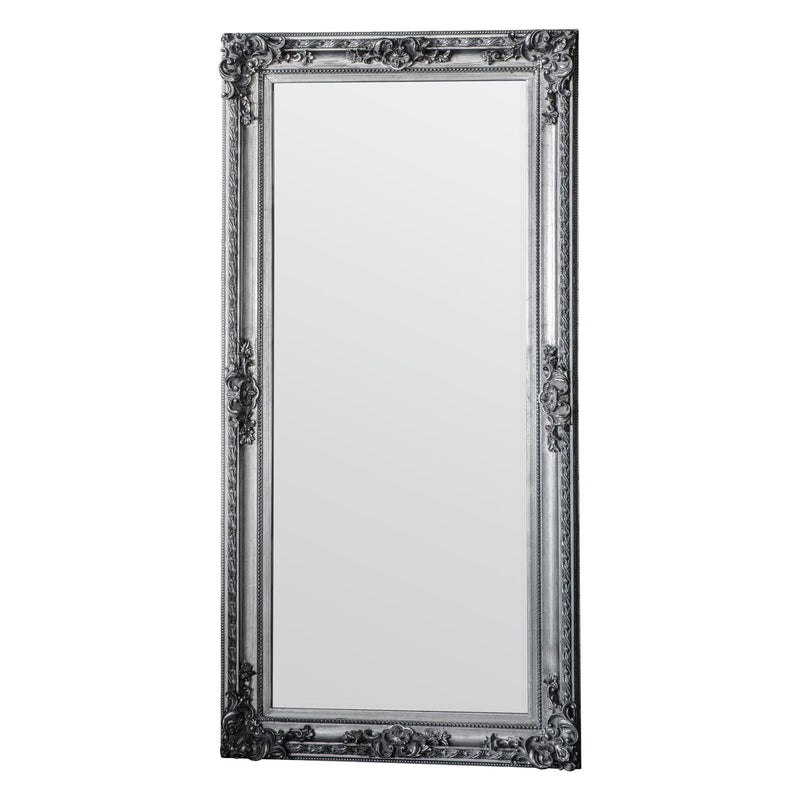 Luxe Tapi Angelica Full Length Leaner Mirror in Silver Grey