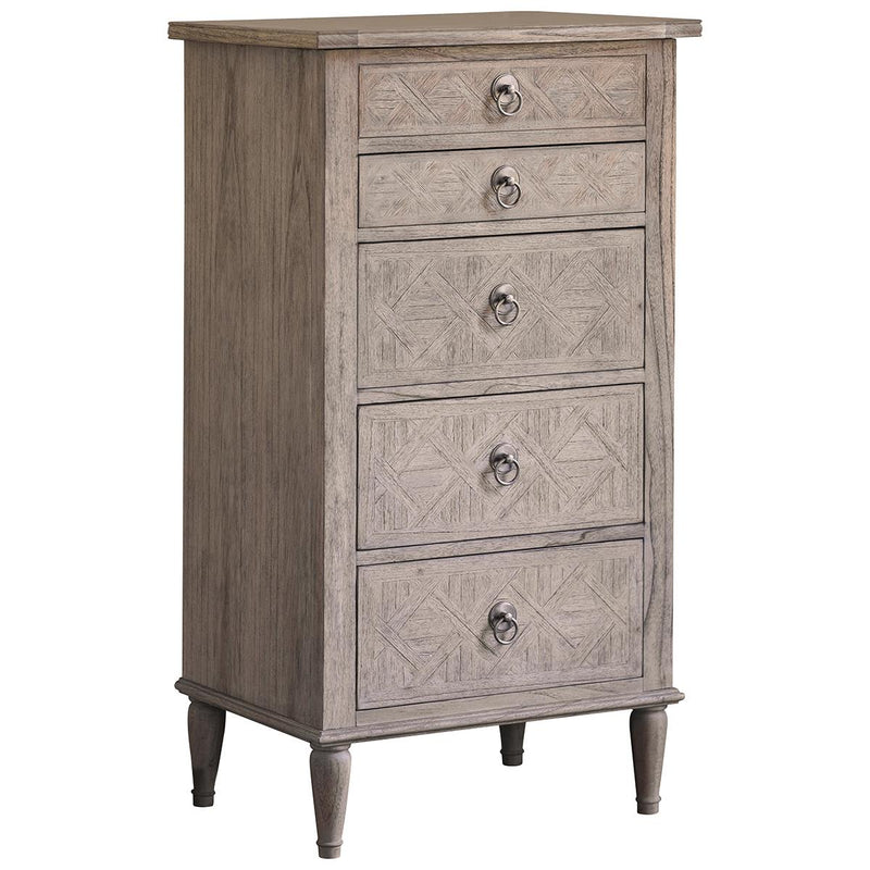 Bryndle Wood 5 Drawer Lingerie Chest