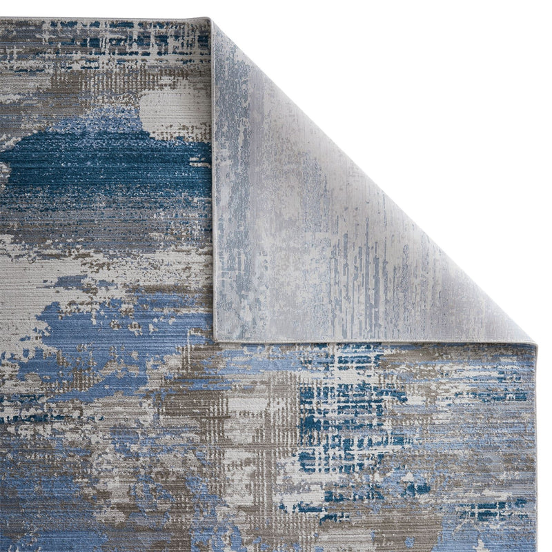 Mojave 91B Distressed Abstract Rugs in Multi