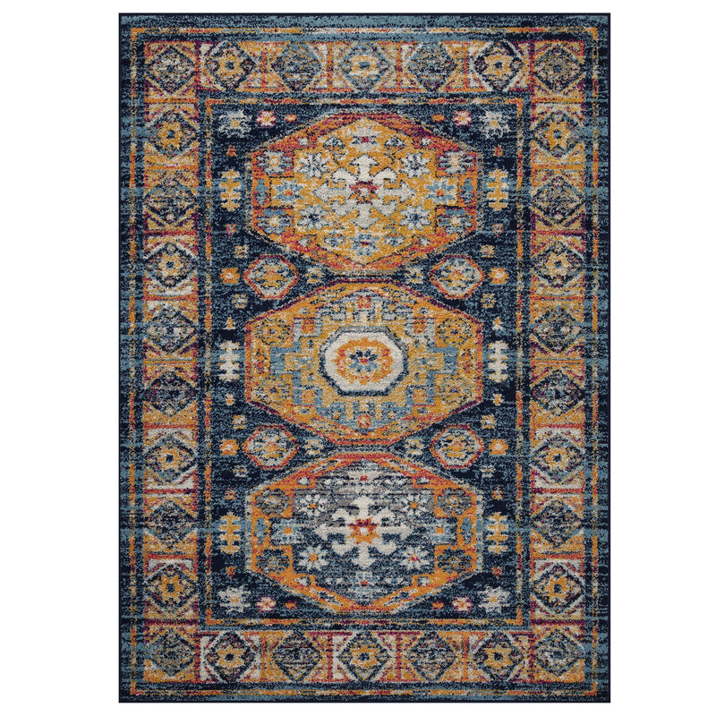 Gilbert 8021 M Traditional Medallion Rugs in Multi