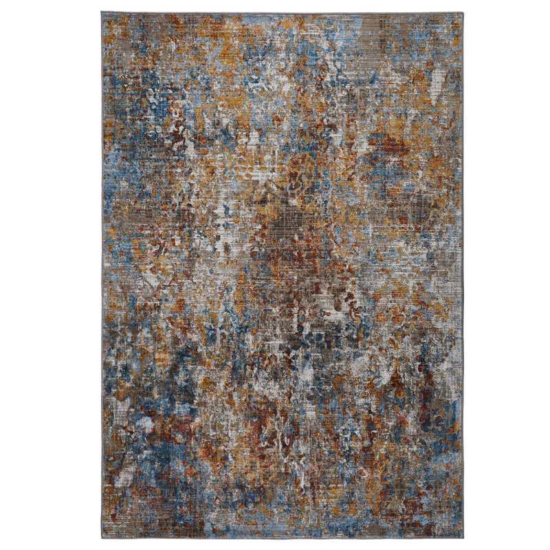 Mojave 4440S Abstract Distressed Rugs in Multi
