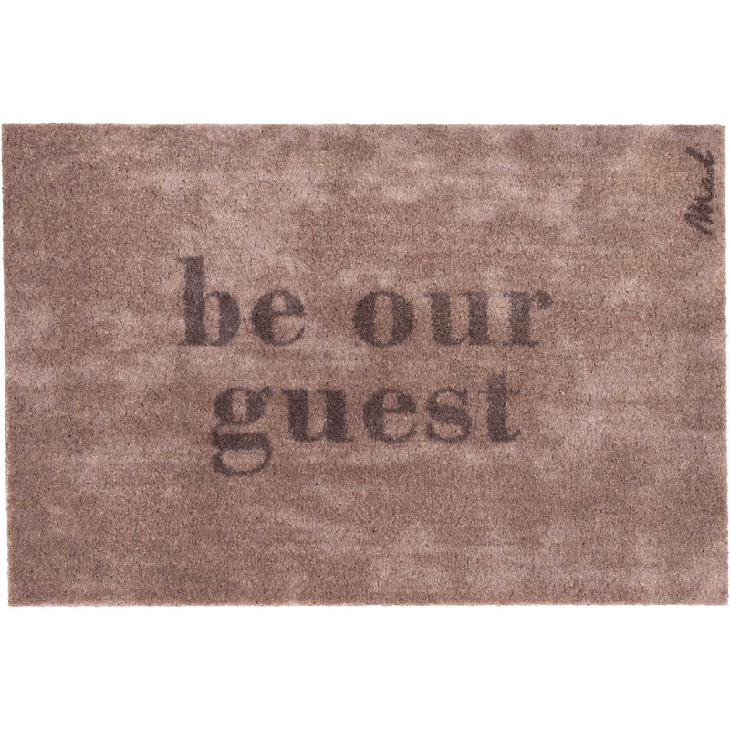 William Be Our Guest Washable Floor Mats in Brown