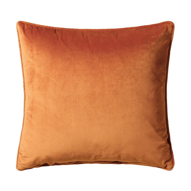 Bellini Velvet Cushion in Terracotta