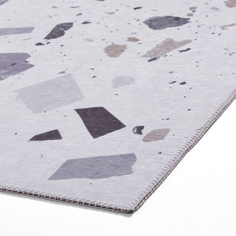 Force K7282 Abstract Rugs in Ivory Grey