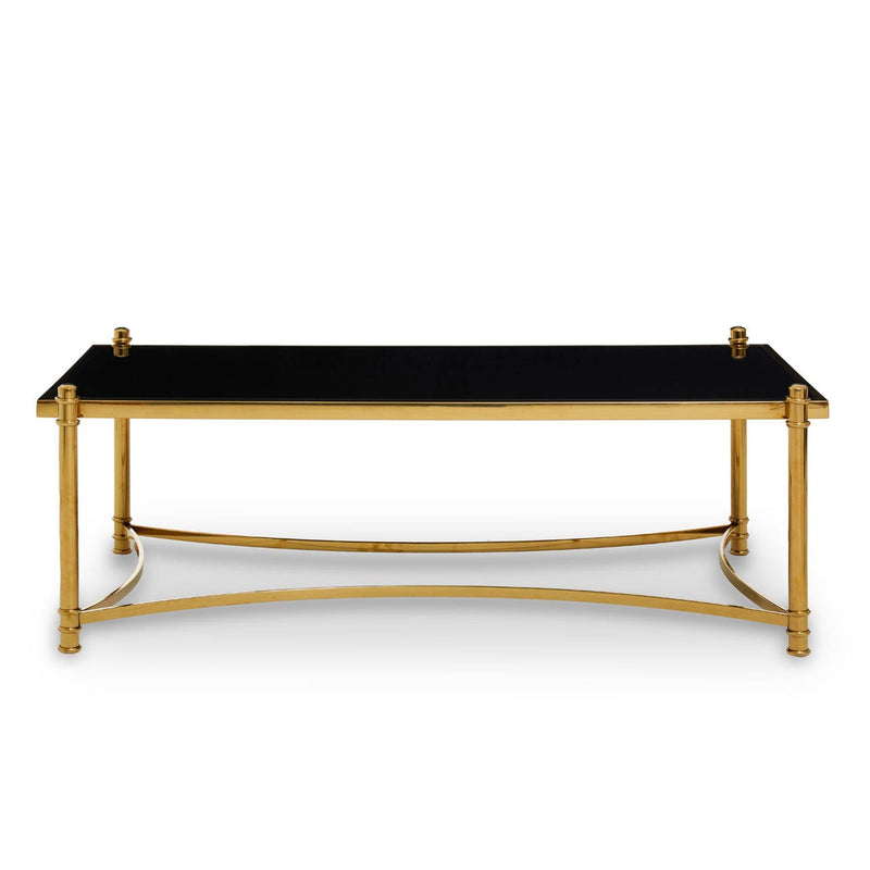 Black And Gold Coffee Table