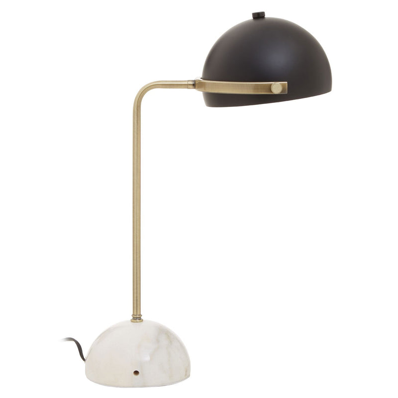 Black Dome Table Lamp
