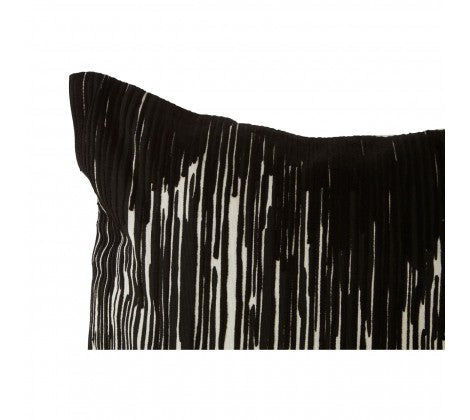 Black and White Gradient Cushion