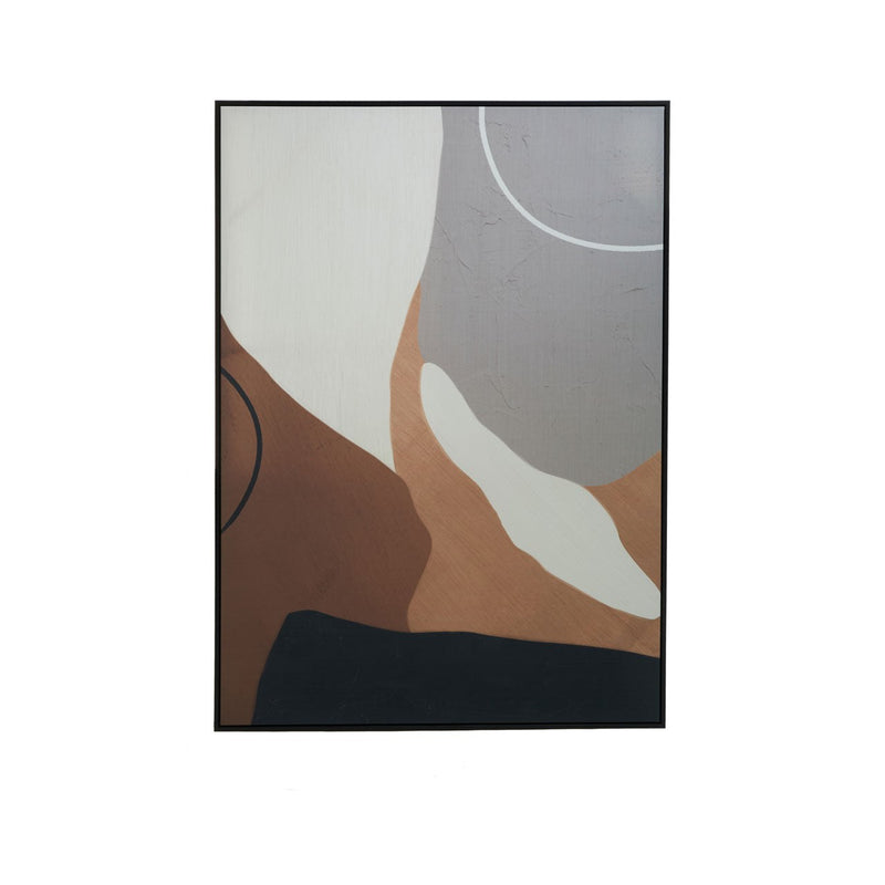 Brown Abstract Wall Canvas