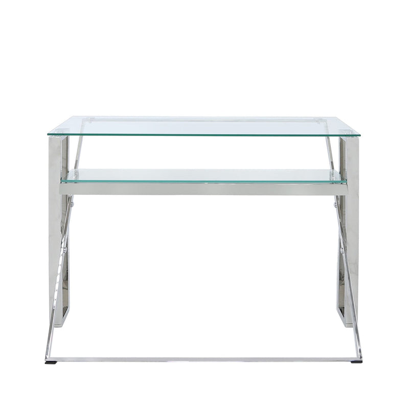 Essential Glass Top Desk