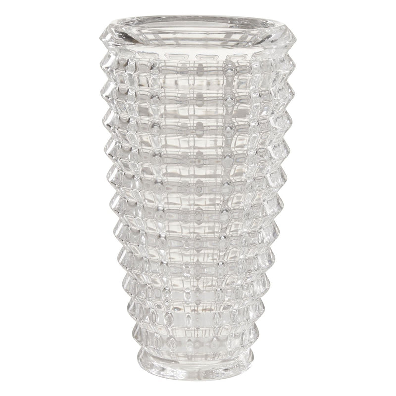 Small Traditional Cut Glass Vase