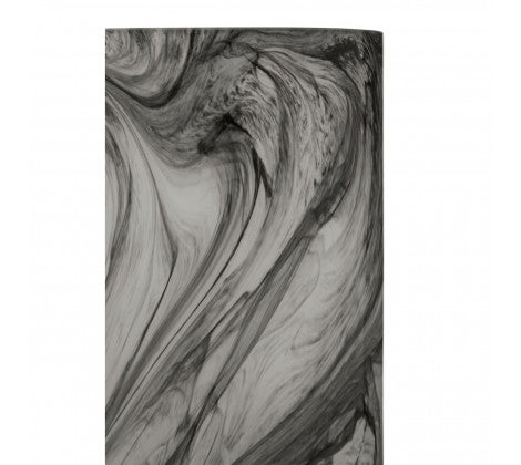 Tall Marble Effect Glass Vase