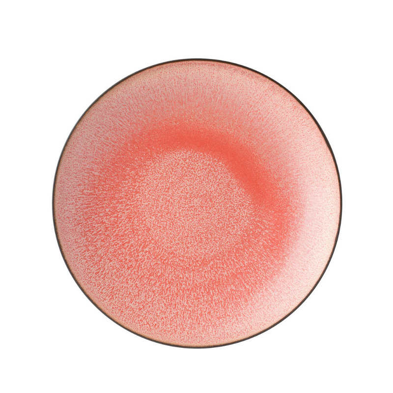 Coral Large Plate Set Of 4
