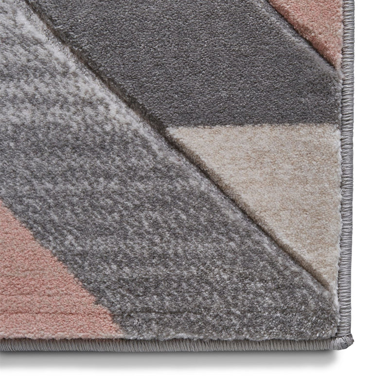 Pembroke Rugs G2075 in Grey and Rose