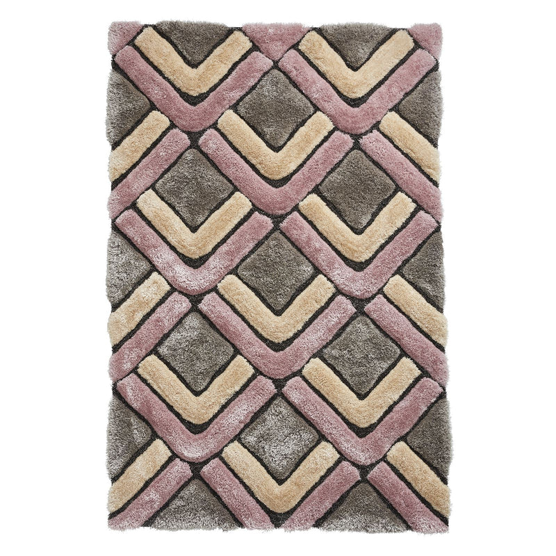 Noble House Rugs NH 8199 in Grey Rose