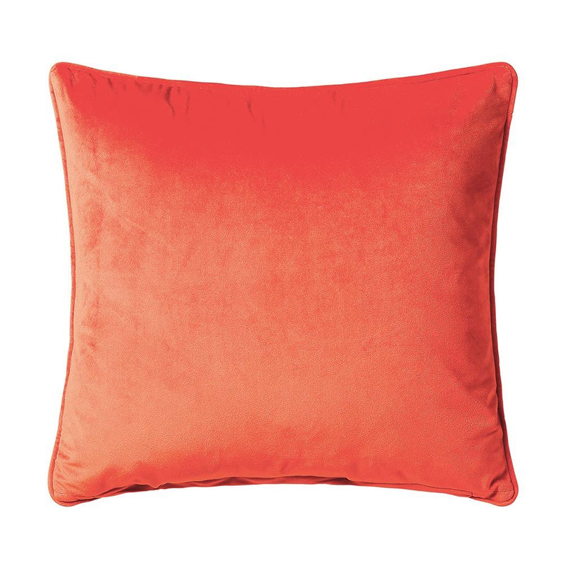 Bellini Velvet Cushion in Orange