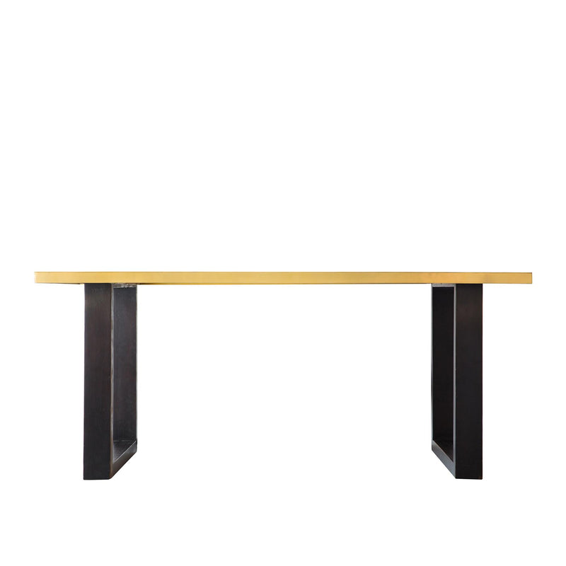 Becklow Black Gold Dining Table
