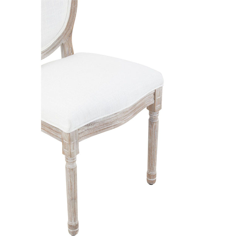 Cream Oval Back Townhouse Dining Chair