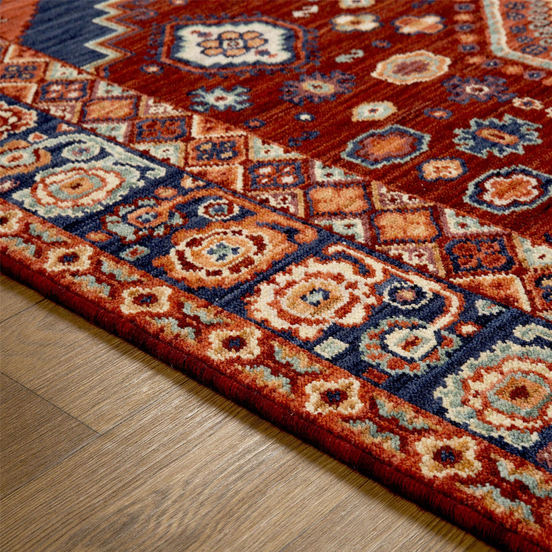 Nomad 4601 S Traditional Runner Rugs in Multi
