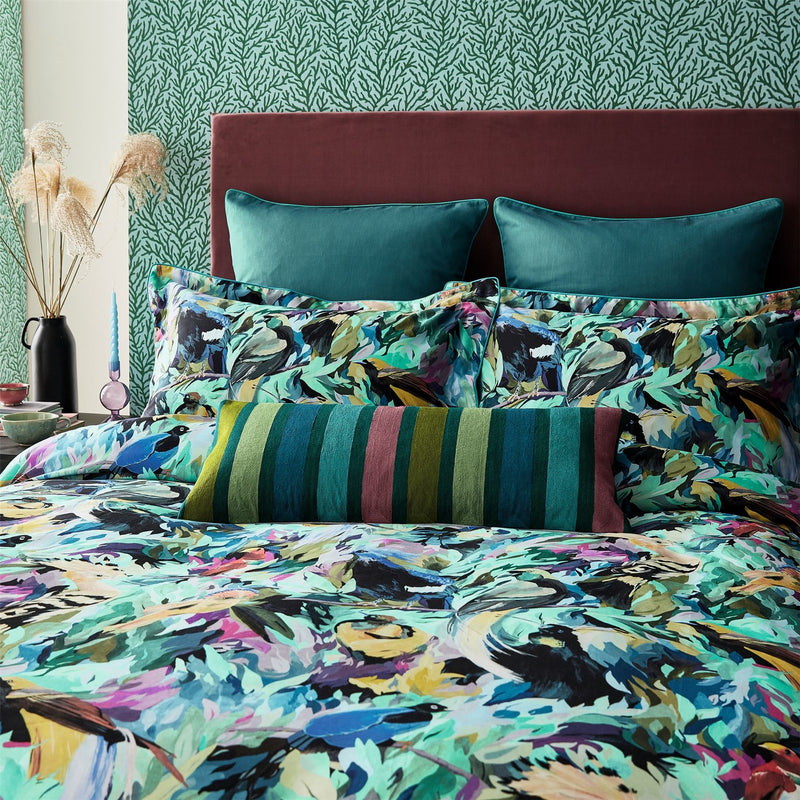Dance of Adornment Bedding by Harlequin in Wilderness