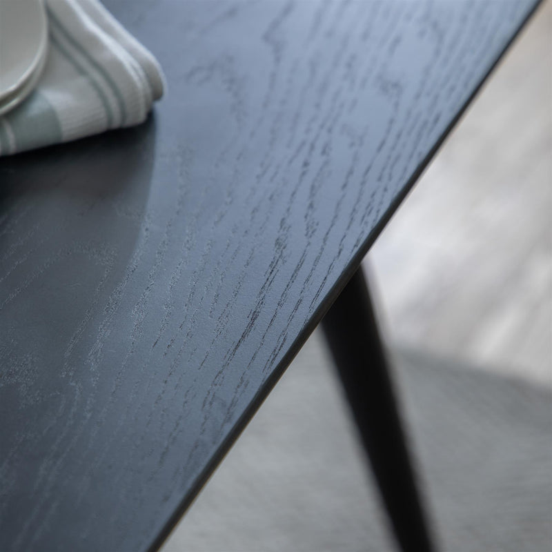 Abbey Black Dining Table