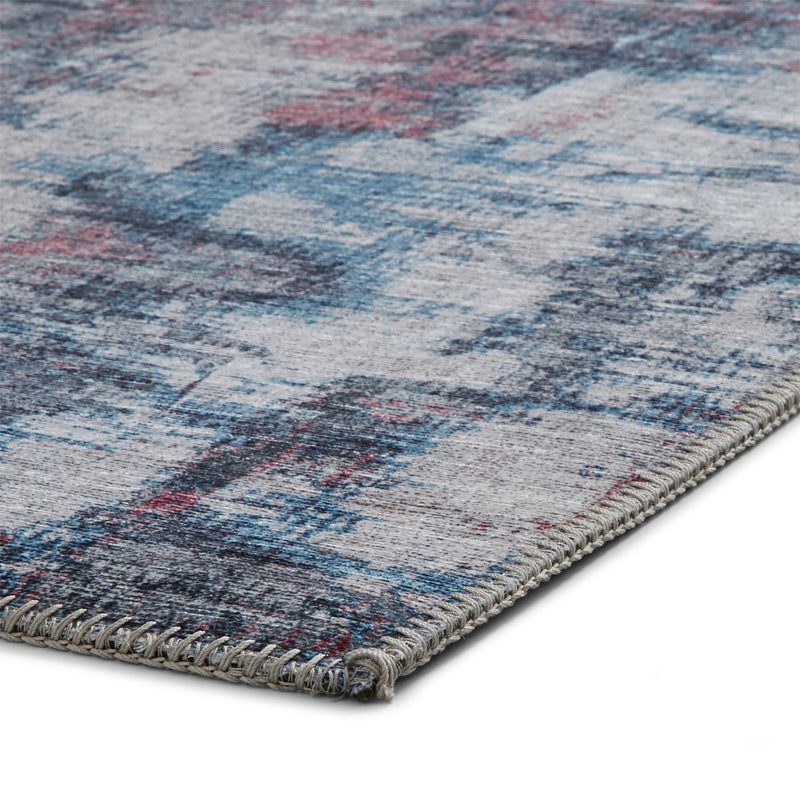 Rio G4719 Modern Abstract Rug in Pink Blue
