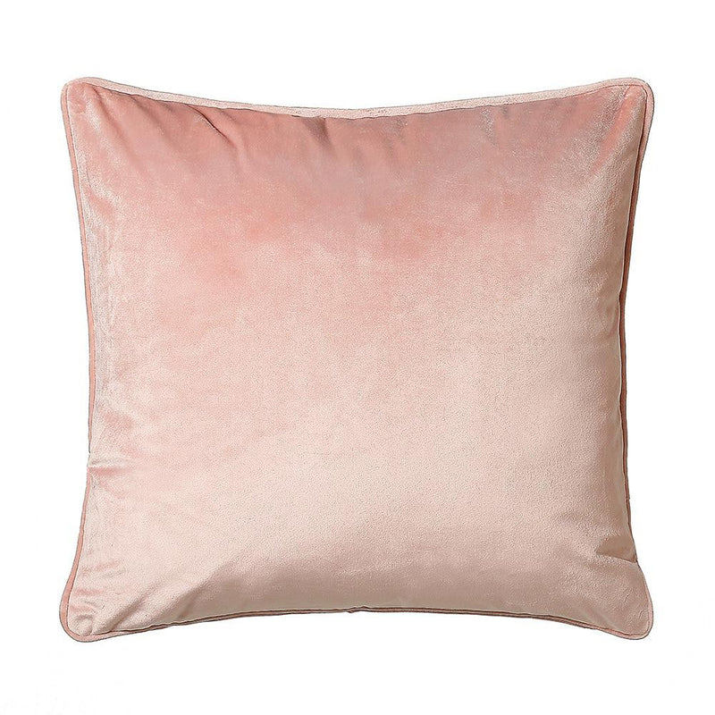 Bellini Velvet Cushion in Blush Pink