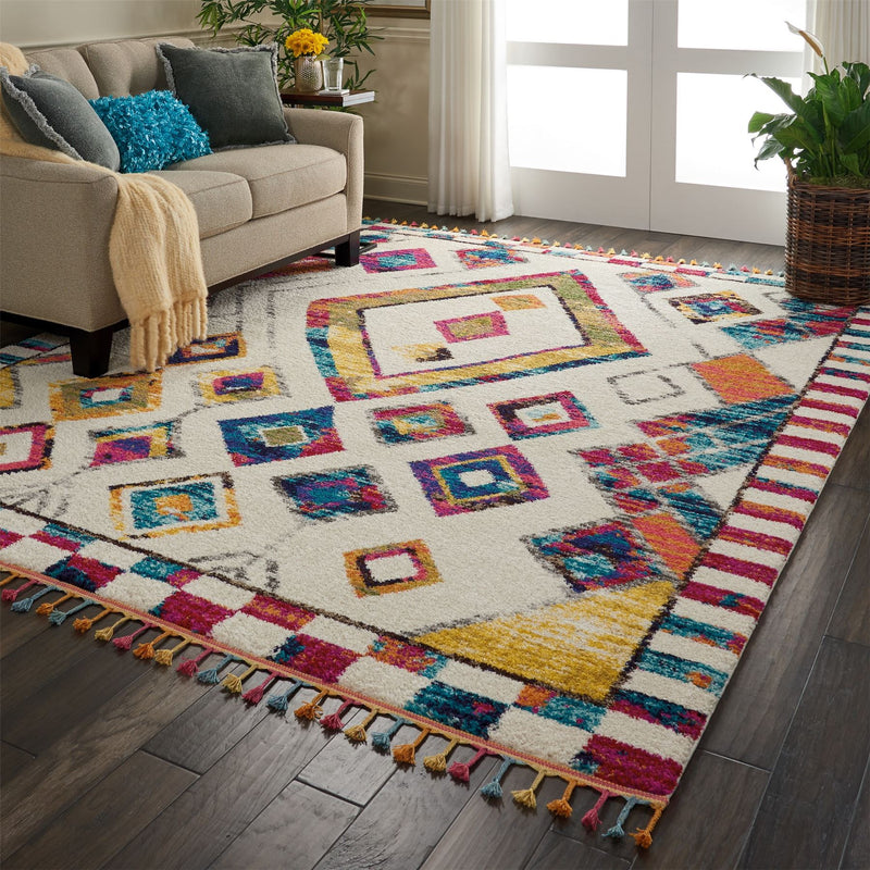 Nomad Rugs NMD02 by Nourison in Ivory Multi