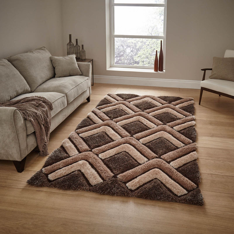 Noble House Rugs NH 8199 in Brown