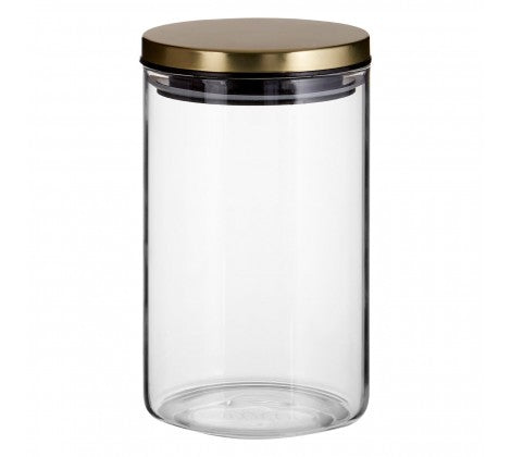 Gold Seville 950ml Storage Jar
