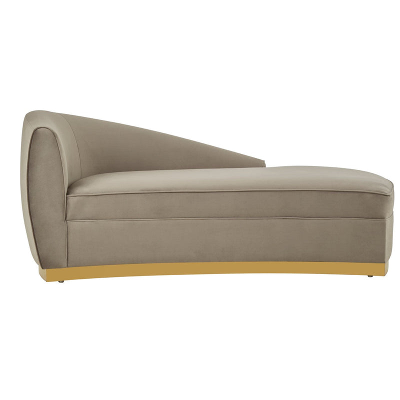 Gold Base Chaise Lounge