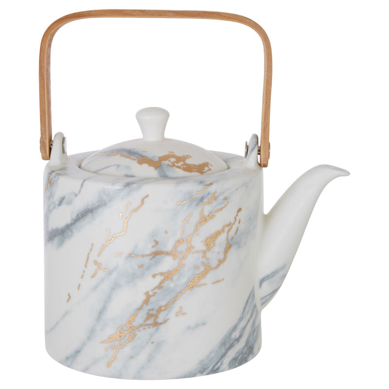 Luxe Marble Teapot