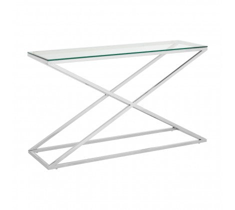 Melody Silver Console Table