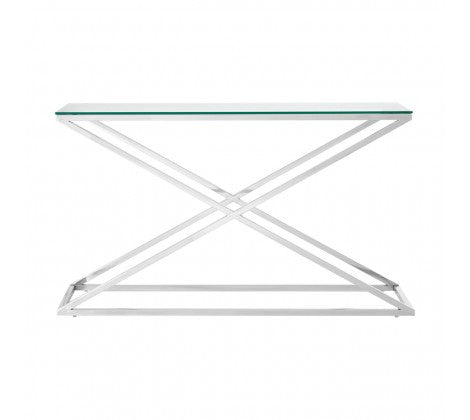 Melody Silver Console Table