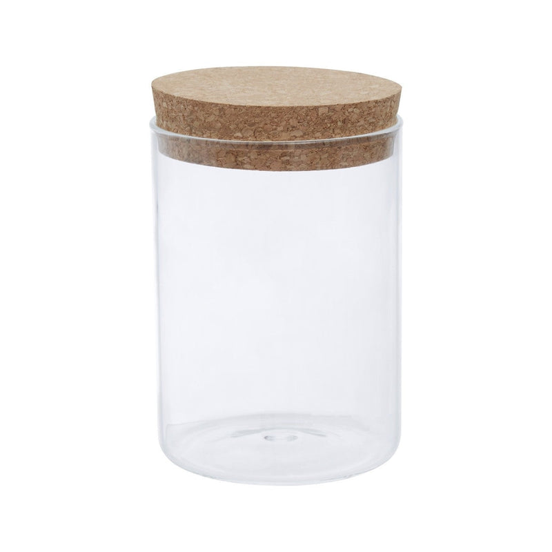 700ml Cork Lidded Glass Jar