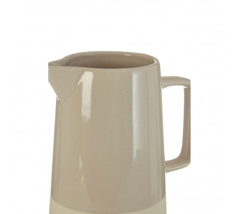 Grey and White Water Jug